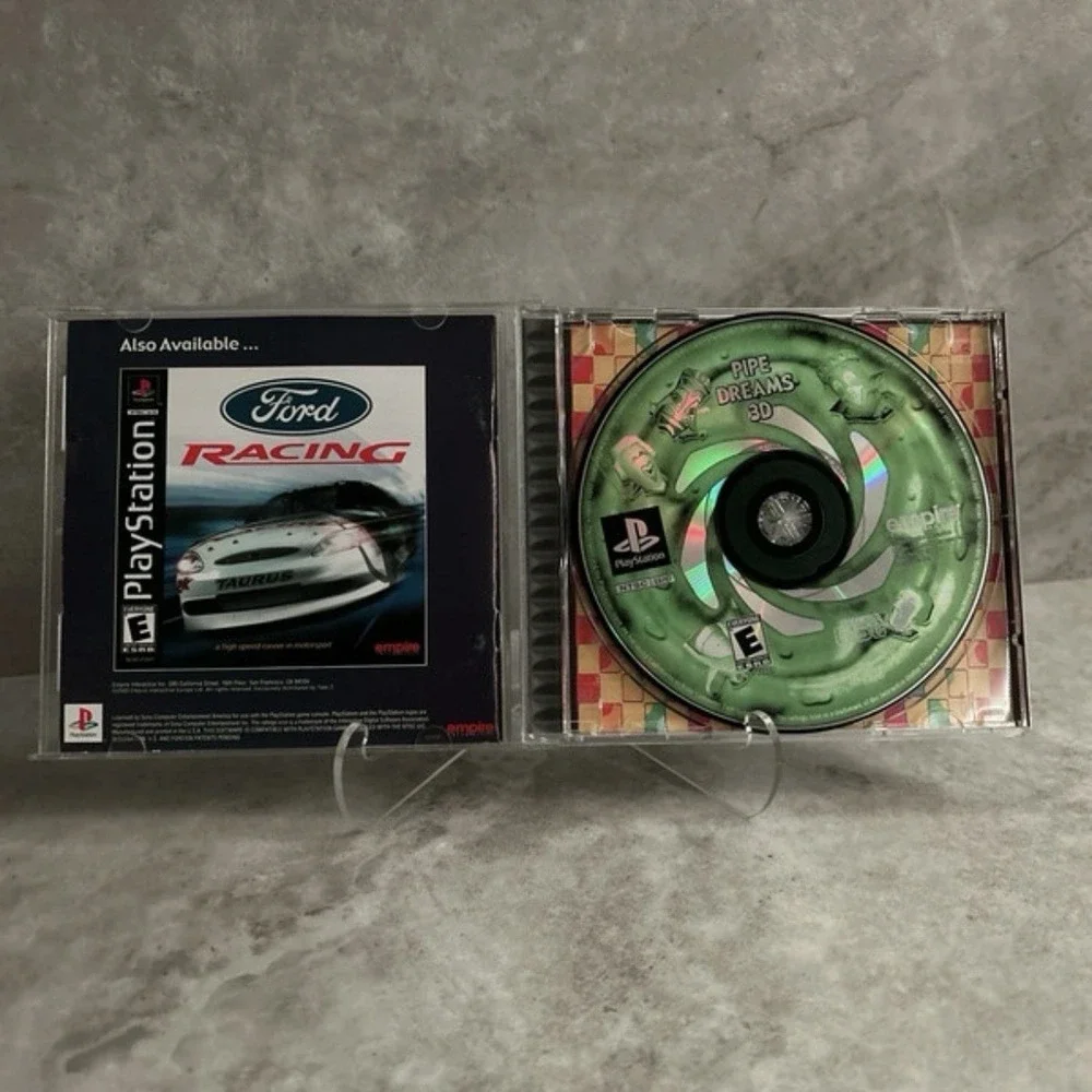 Pipe Dreams 3D Sony PlayStation 1 PS1, 2001 Complete Tested CIB